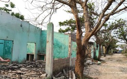 Nghệ An: Xóa sổ dãy ki-ốt từng là 'phố đèn đỏ' ven biển Hòn Câu