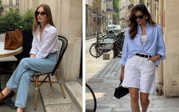 Công thức phối đồ với áo sơ mi “lên ngôi” trong mùa hè 2026