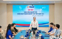 Lan tỏa yêu thương tại buổi gặp mặt sinh viên khuyết tật: Nơi nâng đỡ nghị lực để thế hệ trẻ kém may mắn được vươn mình