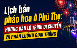Lịch bắn pháo hoa ở Phú Thọ: Hướng dẫn lộ trình di chuyển và phân luồng giao thông