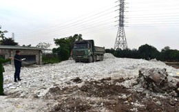 Tự ý chôn, lấp trái phép hàng tấn chất thải xuống ao gia đình, người đàn ông bị đề nghị truy tố