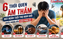 6 thói quen đàn ông làm mỗi ngày đang âm thầm 'bào mòn' tuổi thọ
