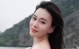 Diễn viên Phương Oanh xuất hiện giản dị, xinh đẹp sau biến cố, khoảnh khắc bên cặp song sinh gây 'bão' mạng