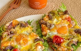 Bữa sáng "chuẩn Eat Clean" siêu nhanh gọn: Bánh mì kẹp tôm bò đậm đà vèo cái là xong, chị em rần rần học theo