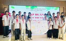 Dân số Quảng Ninh: Tập huấn tuyên truyền viên măng non phát huy quyền tham gia của trẻ em