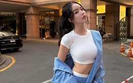 Nàng hậu quê Đà Nẵng gây chú ý với mốt quần tụt và áo croptop