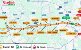 Giá nhà đất dọc tuyến đường sắt đô thị số 5, Hà Nội tăng nhiệt