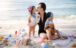 Cặp song sinh nhà Phương Oanh được mẹ tổ chức sinh nhật tròn 2 tuổi