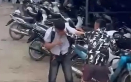 Nhóm thanh niên leo tường vào trường học hành hung nam sinh lớp 12