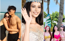 Tin sao ngày 15/5: Nhóm bạn thân của Quỳnh Kool gây sốt với bikini; đương kim Miss World rạng rỡ tại Việt Nam; vợ chồng Bùi Tiến Dũng khoe vóc dáng 'cực phẩm'