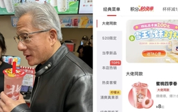 Mì trộn zhajiangmian, trà đào Mixue 'cháy hàng' sau bữa ăn của tỷ phú Jensen Huang