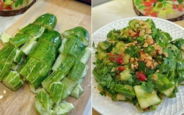 Món dưa chuột trộn xì dầu 'tưởng không hợp mà hợp không tưởng' gây sốt mạng xã hội