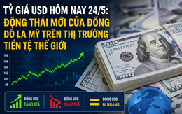 Tỷ giá USD hôm nay 24/5: Động thái mới của đồng Đô la Mỹ trên thị trường tiền tệ thế giới
