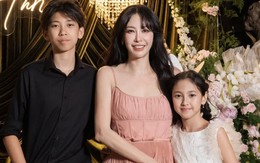 Con trai và con gái Hà Kiều Anh gây chú ý trong ngày đặc biệt của mẹ