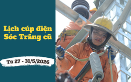 Lịch cúp điện TP. Cần Thơ (Sóc Trăng cũ) từ ngày 27 – 31/5/2026: Khu vực bị mất điện tăng cao
