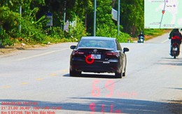 Bắc Ninh: Danh sách 734 trường hợp vi phạm tốc độ, bị phạt nguội từ 1/6 - 7/6