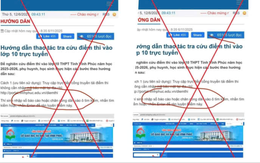 Cha mẹ, học sinh cần nắm rõ thông tin quan trọng này để tránh bị lừa đảo khi tra cứu điểm thi vào lớp 10 THPT