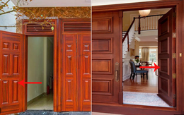 Nên thiết kế cửa chính mở ra hay mở vào để rước tài lộc?