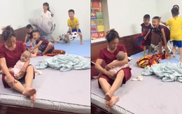 'Thảm cảnh 1 bà trông 5 cháu nghỉ hè' khiến dân mạng vừa cười vừa thương