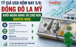 Tỷ giá USD hôm nay 5/6: Đồng Đô la Mỹ khối ngân hàng và chợ đen nhích nhẹ