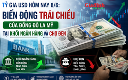 Tỷ giá USD hôm nay 8/6: Biến động trái chiều của đồng Đô la Mỹ tại khối ngân hàng và chợ đen