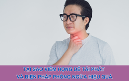 Tại sao viêm họng dễ tái phát và biện pháp phòng ngừa hiệu quả