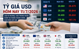 Tỷ giá USD hôm nay 11/7: USD 'chợ đen' chưa có biến động