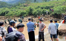 Mưa lớn cuốn trôi hai vợ chồng đi qua đập tràn, người chồng tử vong