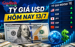 Tỷ giá USD hôm nay 13/7: USD giảm nhẹ ở cả khối ngân hàng và 'chợ đen'