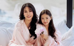 Hà Kiều Anh và con gái út gây chú ý ở London