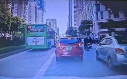 Hà Nội: Va chạm với xe buýt BRT trên đường Lê Văn Lương, người phụ nữ đi xe máy tử vong tại chỗ