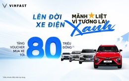 Vinfast tặng voucher lên tới 80 triệu đồng để khách hàng cũ chuyển đổi sang xe điện