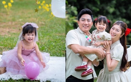 Con gái Thanh Trúc - Châu Khải Phong đáng yêu tuổi lên 2