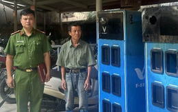 Hà Nội: Phá hoại tủ đổi pin xe điện lúc rạng sáng, một đối tượng bị bắt giữ