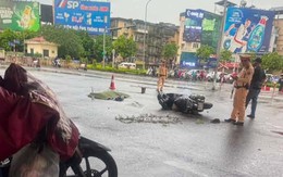 Hà Nội: Va chạm giữa xe máy và ô tô 16 chỗ khiến người phụ nữ tử vong thương tâm