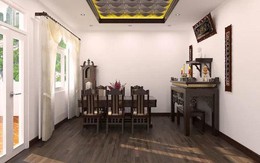 Bố trí ánh sáng trong phòng thờ và những sai lầm nhiều gia đình gặp phải