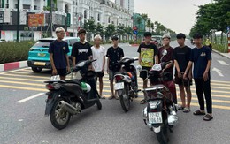 Một đối tượng có tiền án, cùng nhóm 'quái xế' mang hung khí gây rối trên phố Hà Nội