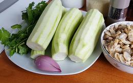 Cực phẩm ngao xào mướp hương ngọt thơm đến miếng cuối cùng của mẹ chồng