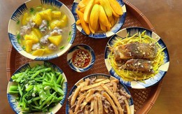 6 mâm cơm gia đình đầu thu của mẹ đảm gây xôn xao vì quá ngon mắt