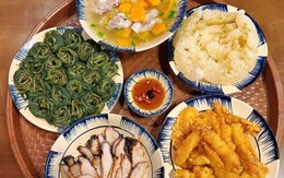 6 mâm cơm gia đình nấu vội, khiến chồng con tấm tắc mãi