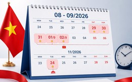 Chi tiết lịch nghỉ lễ Quốc khánh 2/9 và Ngày Văn hóa Việt Nam 24/11