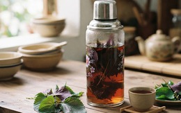 3 thời điểm uống nước lá tía tô an toàn và hiệu quả