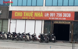 Nhiều căn nhà mặt phố trên các tuyến đường lớn tại các phường Thanh Xuân đóng cửa bỏ không 'dài cổ' chờ khách thuê