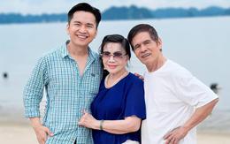 Bố mẹ MC Hạnh Phúc gây chú ý 