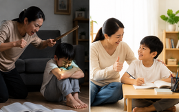 3 điểm khác biệt khi trưởng thành của đứa trẻ bị đánh đòn và trẻ không bị đánh đòn