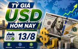 Tỷ giá USD hôm nay 13/8: Đồng Đô la Mỹ tự do giảm sâu đến không ngờ