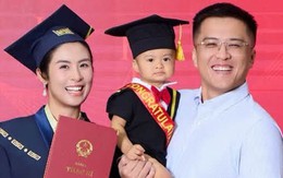 Chồng và con trai Ngọc Hân gây chú ý