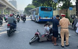 Hà Nội: Xe máy va chạm với xe buýt trên đường Nguyễn Trãi khiến 1 người tử vong