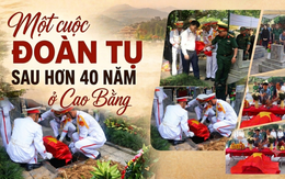 Một cuộc đoàn tụ sau hơn 40 năm ở Cao Bằng
