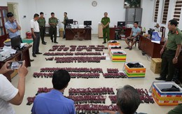 Triệt phá đường dây vận chuyển gần 9.300 kíp nổ từ Lào về Việt Nam